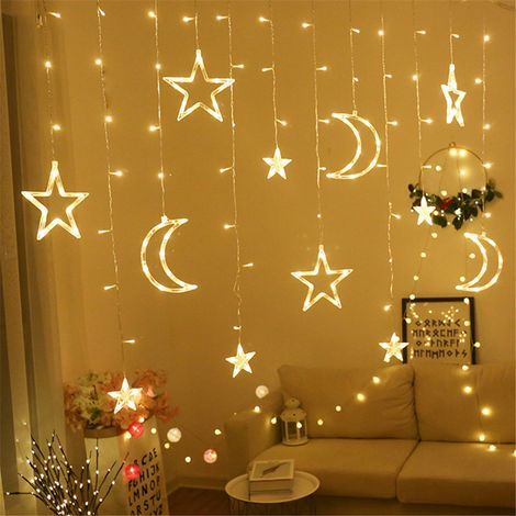 1 catena luminosa a LED, 8 modalità, filo di rame, impermeabile, 3,5 m, per uso interno ed esterno (1/5)