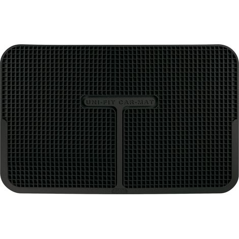 Uni-Fit, tappetino in pvc - Nero (1/2)