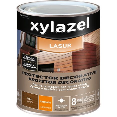 PROTETTORE LEGNO LASUR ACQUA SAT NOCE