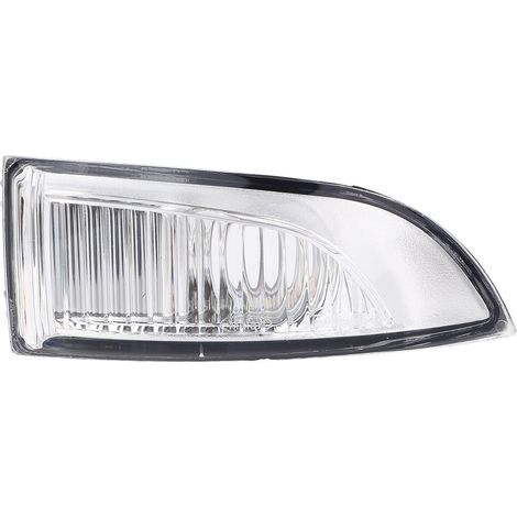 Naroote Coque de Lampe de Clignotant de Rétroviseur de Porte, Résistante à la Pression, Look élégant, Lentille de Lampe Indicateur de Rétroviseur Extérieur pour Laguna Scenic. (1/5)