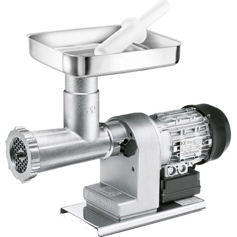 1 Picadora eléctrica profesional N°22 - 600 W - Tolva de acero inoxidable - Otro