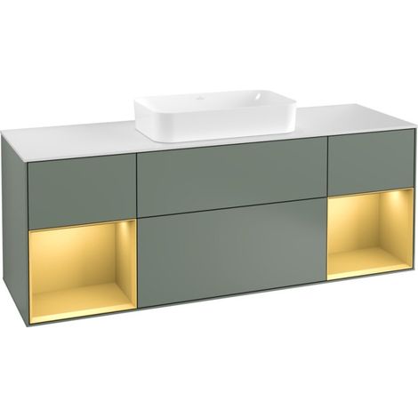 Villeroy & Boch G331HFGM Meuble sous-lavabo Finion G33 (1/2)