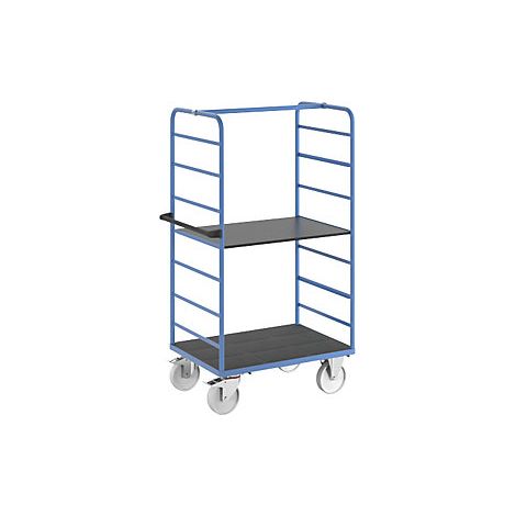 eurokraft pro  Carrello a ripiani  2 pannelli laterali 