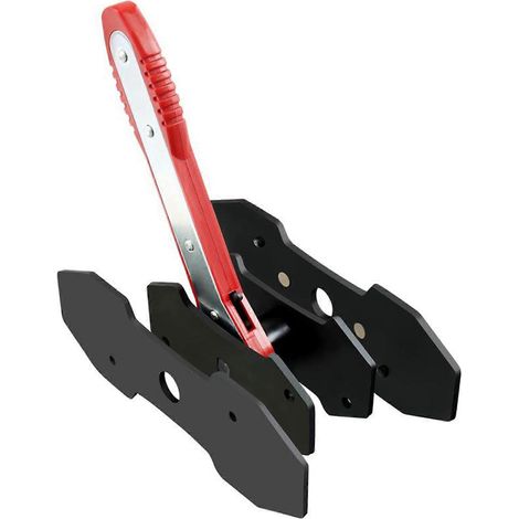 Outil de presse pour étrier de frein à cliquet pour voitures, camions et véhicules utilitaires (rouge) (1/5)