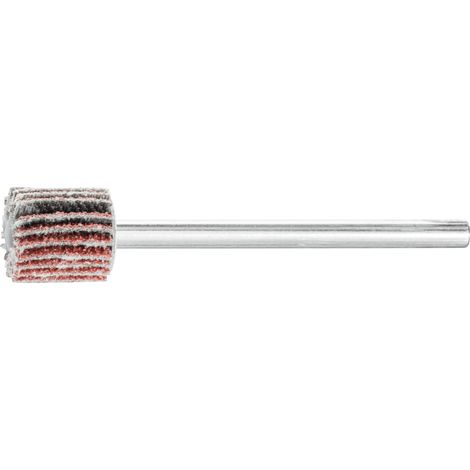 PFERD TOOLS Korund Fächerschleifer F Ø 10x10mm Schaft-Ø 3 mm A60 für Feinschliff und Finish 10 Stk