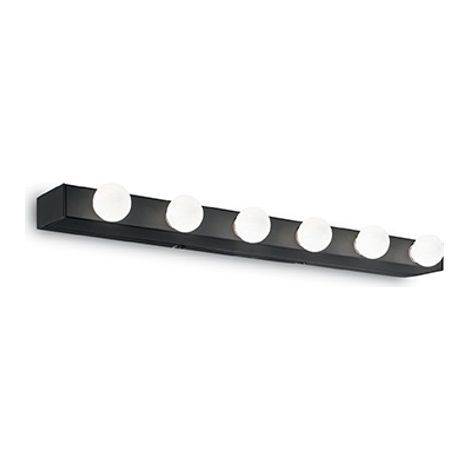 Ideal Lux Prive - Applique murale à 6 lumières, noir