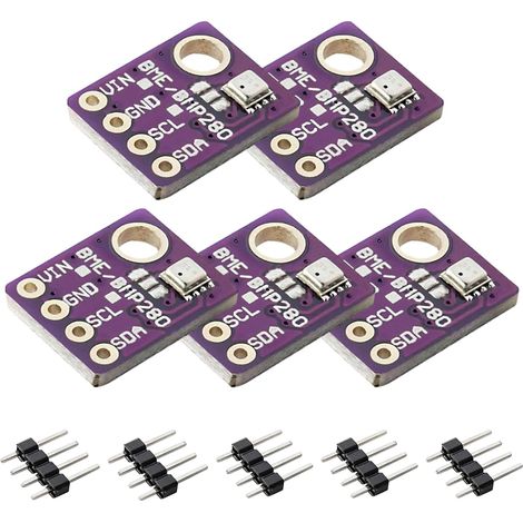 Module Numérique Barométrique 5V - Capteur Température Humidité Pression I2C pour Arduino Raspberry Pi (1/5)