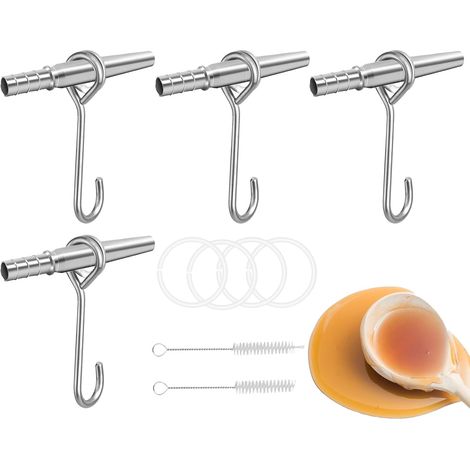Zapf Kit Edelstahlwelle tragbare Bohrspitzen Rohre Haken