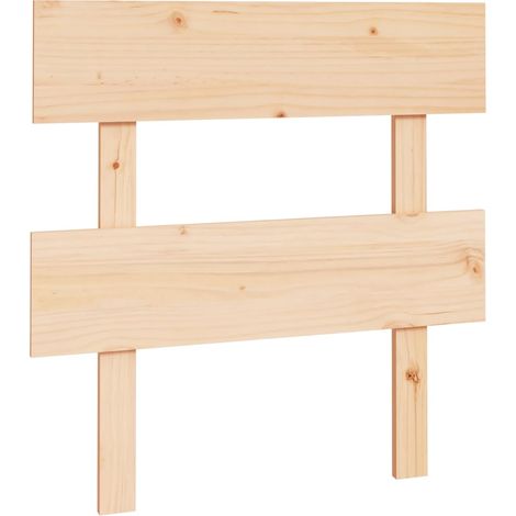 Maison Exclusive - Cabecero de cama madera maciza de pino 93,5x3x (1/5)