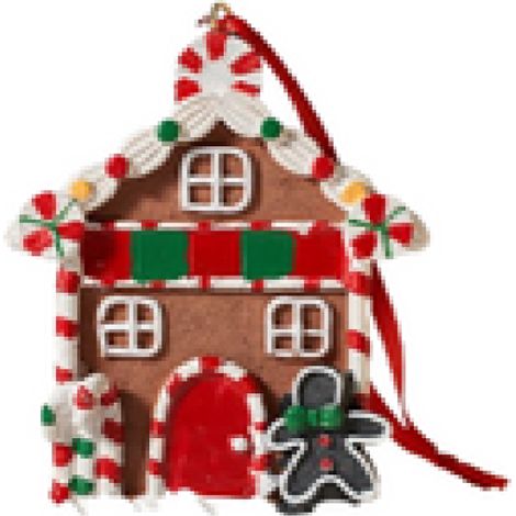 Irovami Décoration de cheminée en pain d'épice - Maison (1/3)