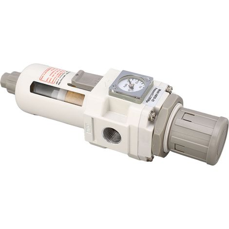Régulateur de pression d'air comprimé Filtre G3/8in 0.1-0.85Mpa Contrôleur de remplacement pour pneumatique (1/5)