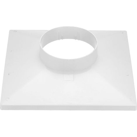 Raccord De Conduit Bride Plastique Blanc 13" À 6" (1/5)