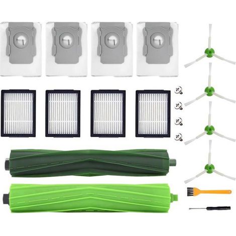 Accessoires pour iRobot Roomba i7/i7+/i3+/i4+/i6+/i8+/j7+ 16 pièces (1/5)