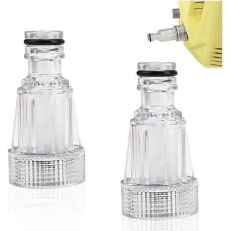Wasserfilter Pro - 2-teilig - Gelb - Kompatibel mit Gartenanschlüssen - Verlängert die Lebensdauer
