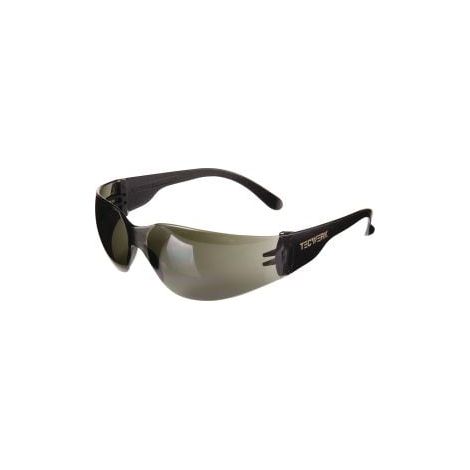 Lunettes de protection Daylight Basic EN 166 branches noires,verre smoke PC TECWERK (1/2)