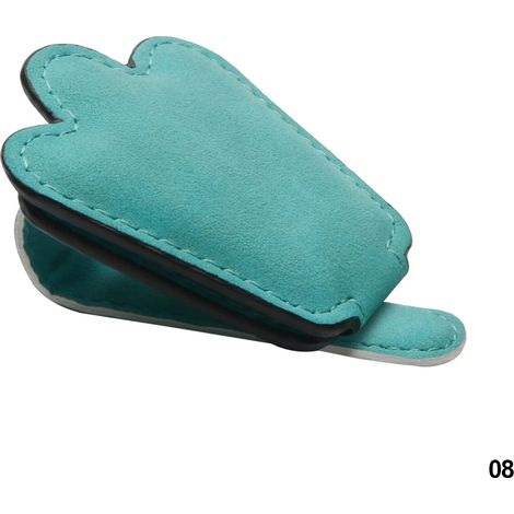 Porte-lunettes de soleil en cuir PU ou daim pour voiture, avec clip de fixation et porte-documents pour billets, accessoires auto 05306