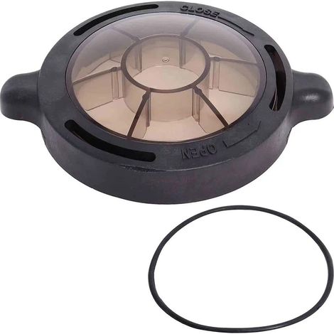Applicable Couvercle de Pompe de Piscine, Compatible avec pour Pompe de Piscine Hors Sol Deluxe 72728, 72729, 72730 avec Joint de Couvercle (1/5)