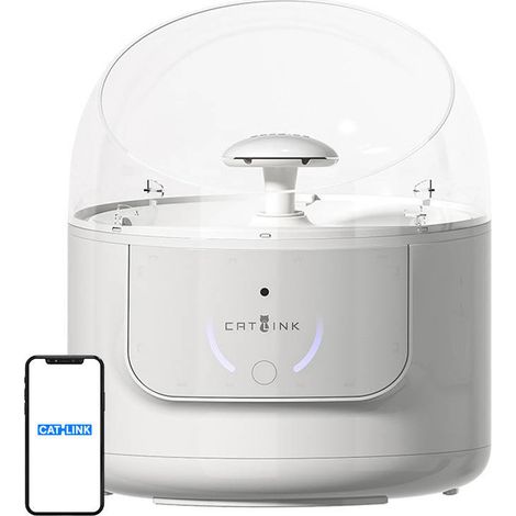 Fontana d'acqua intelligente Catlink Pure per cani e gatti