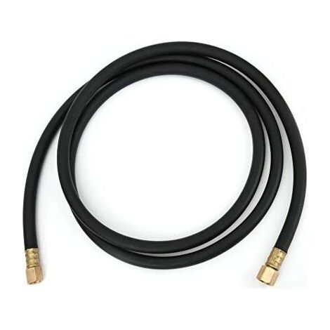 DEESSE SHOP-Tuyau de gaz inerte 1/4 pouce , Tuyau d'argon Tuyau d'azote Tuyau d'air comprimé , Convient pour l'air, l'air comprimé, l'argon, l'azote et le dioxyde de carbone(2m) (1/5)