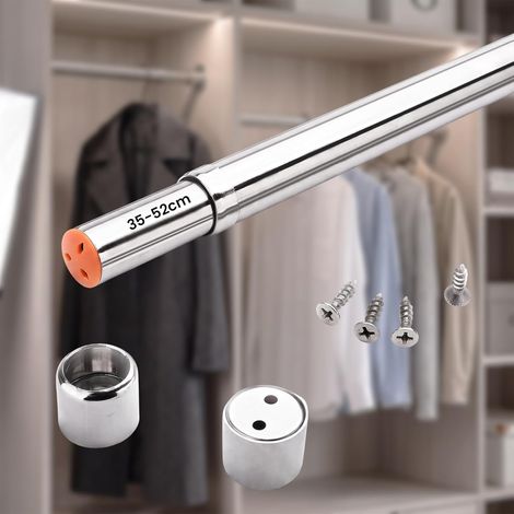 35-52cm Tringle Penderie Extensible: Renforcé Barre de Penderie (1/5)