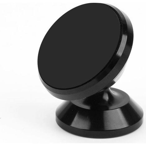 Support de téléphone de voiture noir, support de téléphone de voiture universel avec rotation à 360°, (1/5)