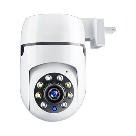 PTZ Camera Exterieur, Caméra Surveillance WiFi Audio Bidirectionnel, Vision Nocturne Infrarouge, Détection de Mouvement, Notifications D'événements, Alarme APP, 3MP (1/5)