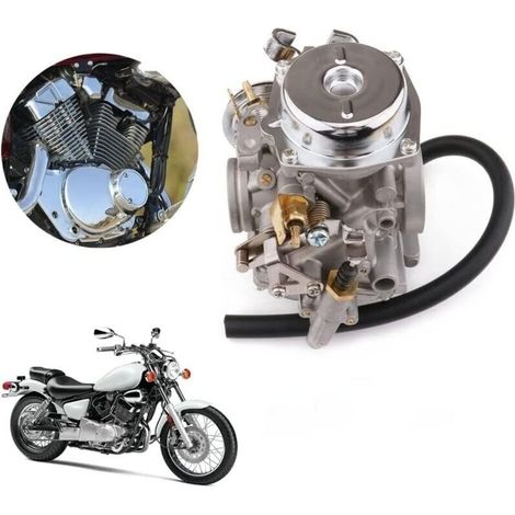 Carburateur complet pour Yamaha XV250 Virago 250 V-Star 250 - Kit carburateur haute performance avec joints et vis