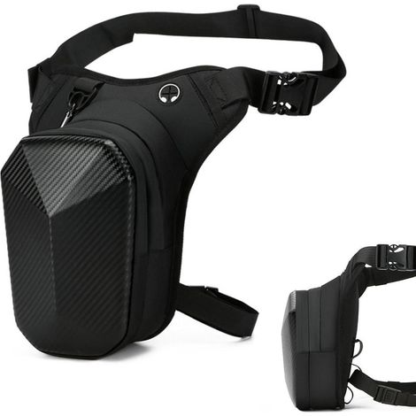 Motorrad Beintasche Wasserdicht für Damen und Herren, Oberschenkeltasche mit erweiterbarem Stauraum (1/5)