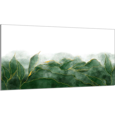 Protection de plaque de cuisson en verre 90x52 Feuilles (1/5)