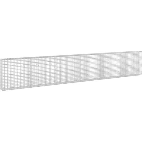 vidaXL Gabion with 3.5 mm Wire and 5x5 cm Mesh 600x30x100 cm (1/5)