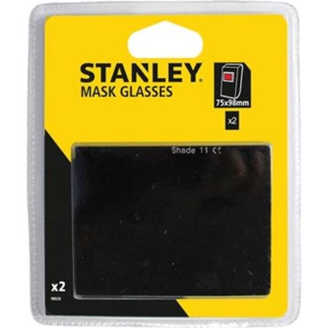 Equipo de soldadura stanley - cristal oscuro 75x98 - 2 uds.