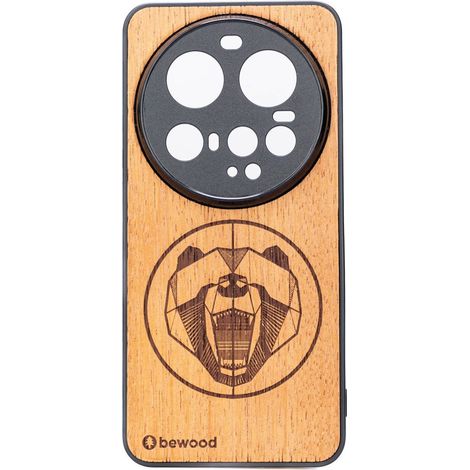 Custodia in legno Bewood per Xiaomi 15 Ultra BEAR MERBAU (1/2)