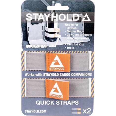 2 Sangles Quick compatible avec organisateur de coffre - Stayhold (1/2)