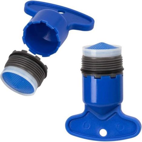 Aérateur M16 5 - Pour Robinet Standard - Clé Incluse - 4 Pièces Aérateur + 1 Clé De Démontage (1/4)