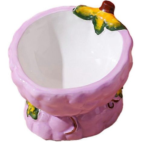 Gamelle surélevée pour chat, en céramique, anti-vomissements et anti-refoulement - Style 4 (1/5)