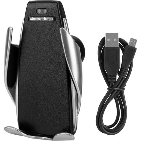 Chargeur Voiture Sans Fil 15W Induction Automatique Capteur Infrarouge Maintien Intelligent (1/5)