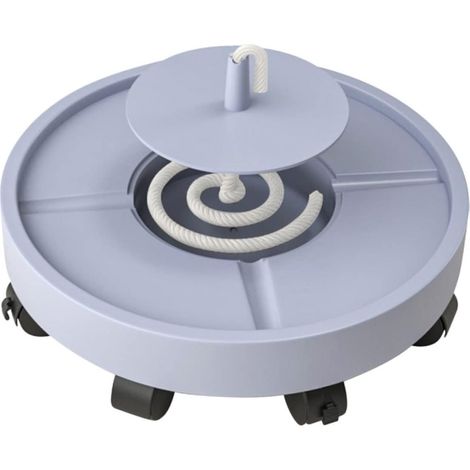 Bandeja de agua con absorción automática de agua para macetas móviles de vivero (1/2)