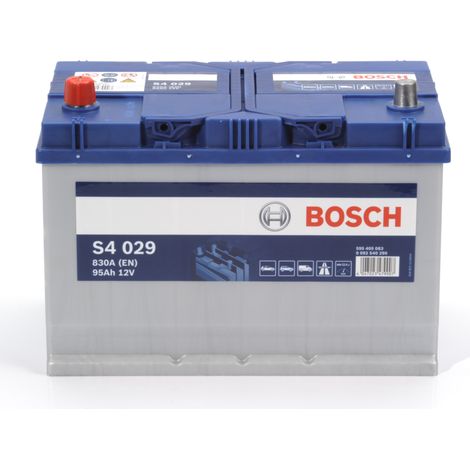 Bosch – Batterie de démarrage voiture 12V 95Ah 830A – Technologie classique CA/CA – Performance optimale pour véhicules exigeants (1/4)