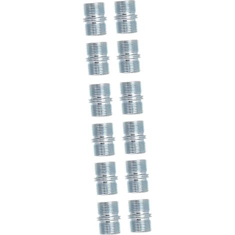 Écrous en acier pour connecteurs d'étagère, filetage transparent (1/5)