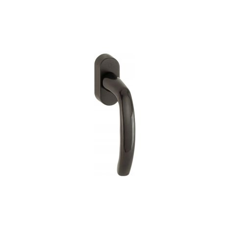 Poignée de fenêtre en PVC pour Secustik Window, couleur marron foncé (1/2)