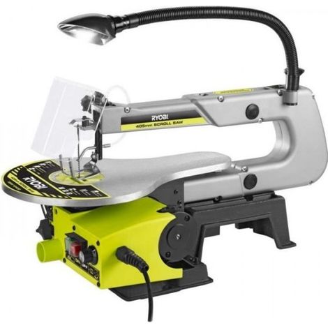 Ryobi – Scie à chantourner 70W – Lame 127mm – Course de lame 20mm – Vitesse variable 550 à 1700 tr/min – Pour bois, plastique et métaux tendres - RSW12