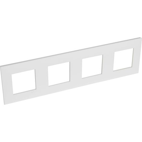 Marco 4 elementos VALENA NEXT blanco LEGRAND 741004 (1/3)