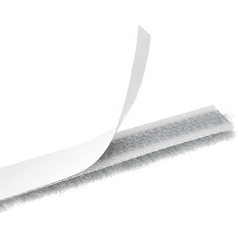 Brosse d'étanchéité sourcing map 7,9 m (L) x 0,9 cm 0,5 (H) auto-adhésive pour portes et fenêtres,