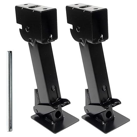 Stabilizzatore per camper – Supporto per rimorchio con manico, pieghevole per un parcheggio stabile fino a 450 kg (1/5)