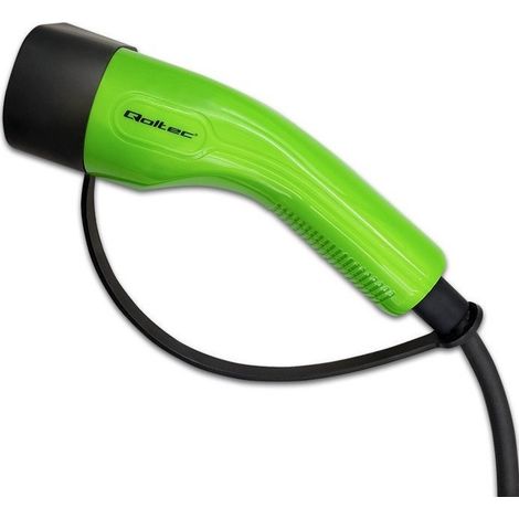 Qoltec 52471 Cargador de móvil para EV 2 en 1 tipo2  7kW  230V  CEE 5 PINES (1/5)