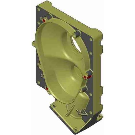 6QIKGR Unteres Reduzierstück Halbkassette für Qik 3e-4e-7eh -60eh-70eh-80eh Ditec 6qikgr