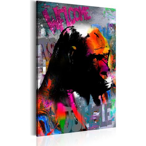 Quadro - Welcome to the Jungle - 40x60 (1/4)