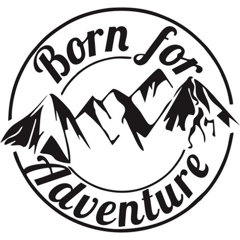 Autocollant de montagne, autocollant en vinyle de voiture, autocollants réfléchissants, décor de coffre de fenêtre de pare-chocs (1/5)