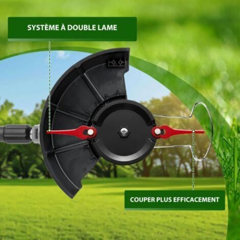 Disque de coupe avec 20 Lames compatible avec Coupe Bordure FRTA 20 A1,FAT 18B2, FAT 18B3, (1/4)