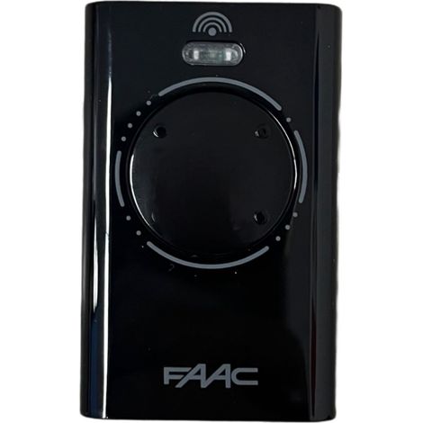 Telecomando Faac SLH LR NERO 4 canali XT4 433 MHz Rolling Code 7870081 (1/6)